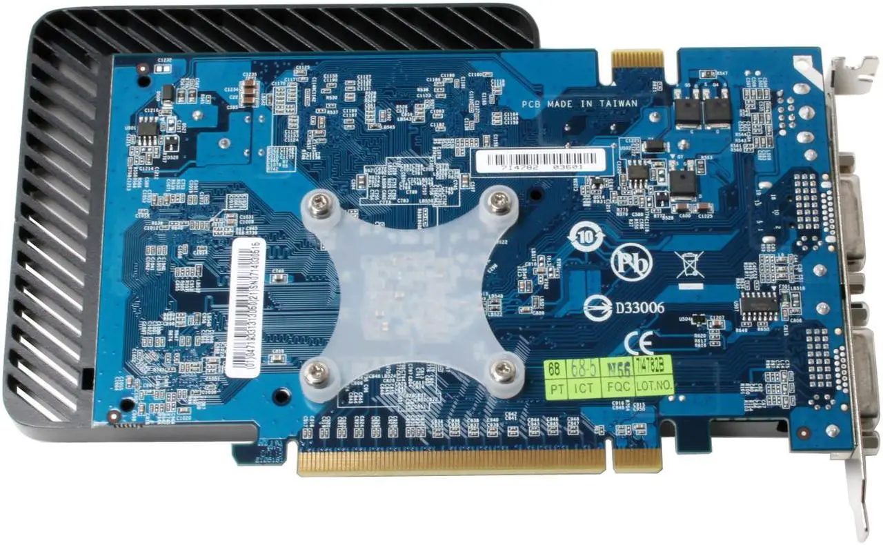 Alt view image 3 of 6 - GIGABYTE GeForce 8600 GT 256MB GDDR3 PCI Express x16 SLI Support Graphics Card GV-NX86T256D