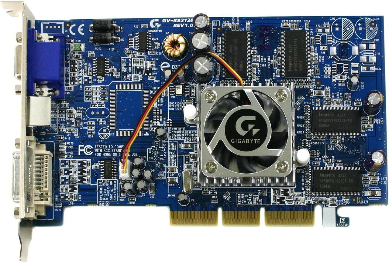 Alt view image 2 of 5 - GIGABYTE Radeon 9200 128MB DDR AGP 4X/8X Graphics Card GV-R92128DH