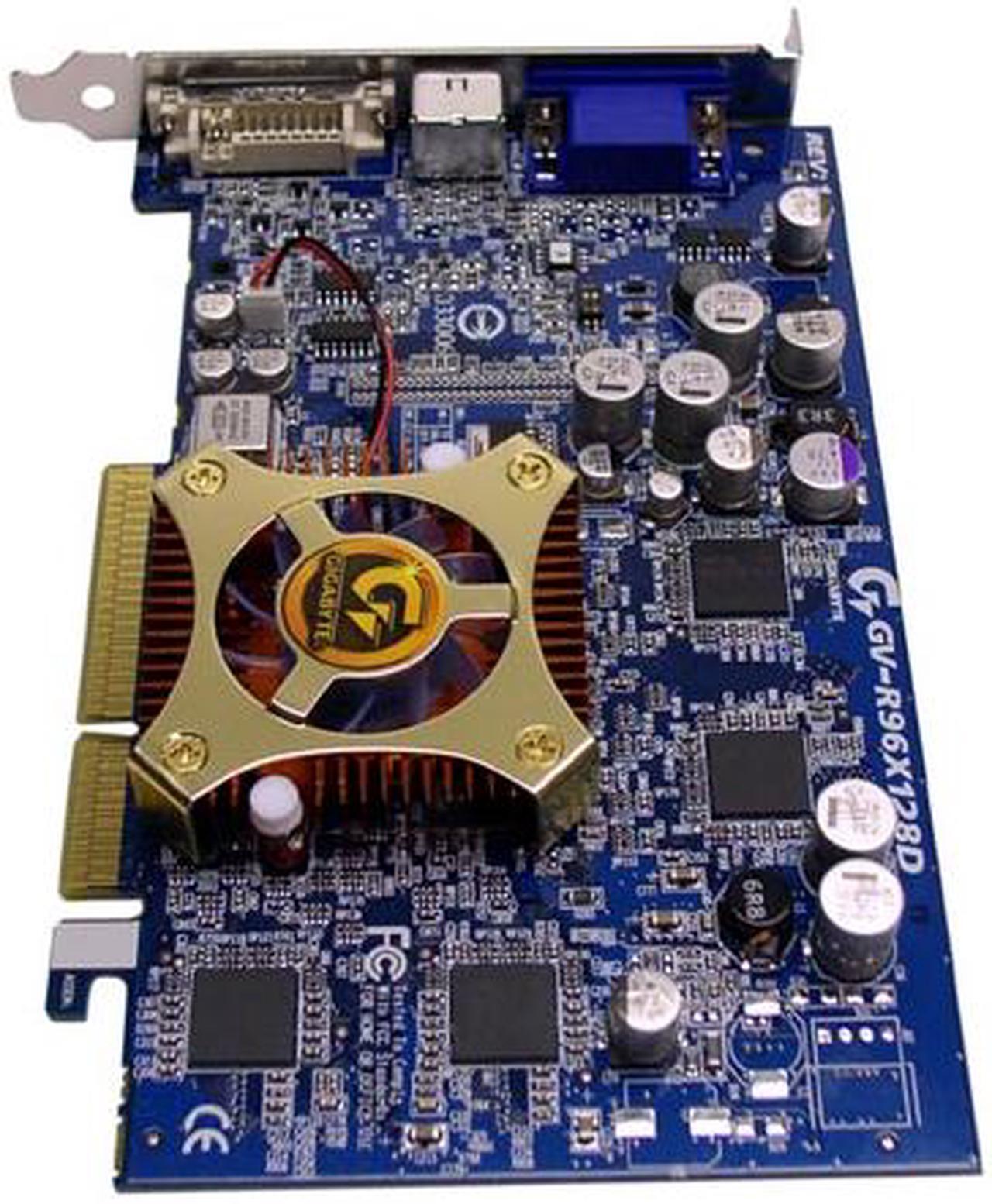 Alt view image 2 of 4 - GIGABYTE Radeon 9600XT 128MB DDR AGP 4X/8X Graphics Card GV-R96X128D