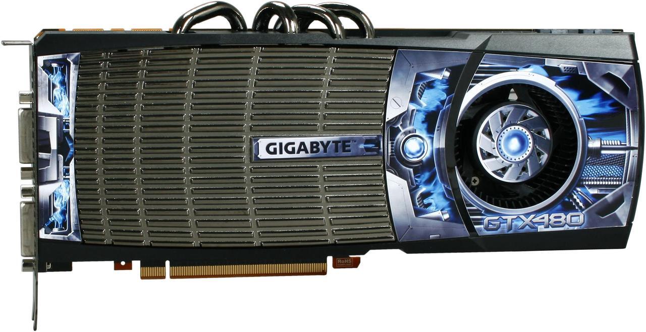 Alt view image 3 of 6 - GIGABYTE GeForce GTX 480 (Fermi) 1536MB GDDR5 PCI Express 2.0 x16 SLI Support Graphics Card GV-N480D5-15I-B