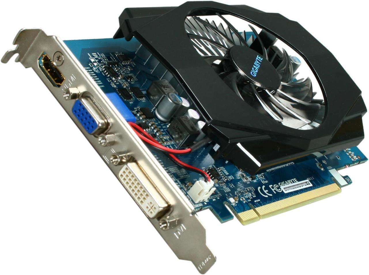 GIGABYTE Radeon HD 5550 1GB DDR3 PCI Express 2.1 x16 Video Card GV-R555D3-1GI