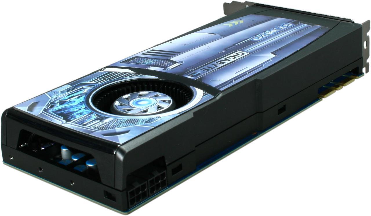Alt view image 4 of 5 - GIGABYTE GeForce GTX 470 (Fermi) 1280MB GDDR5 PCI Express 2.0 x16 SLI Support Video Card GV-N470OC-13I