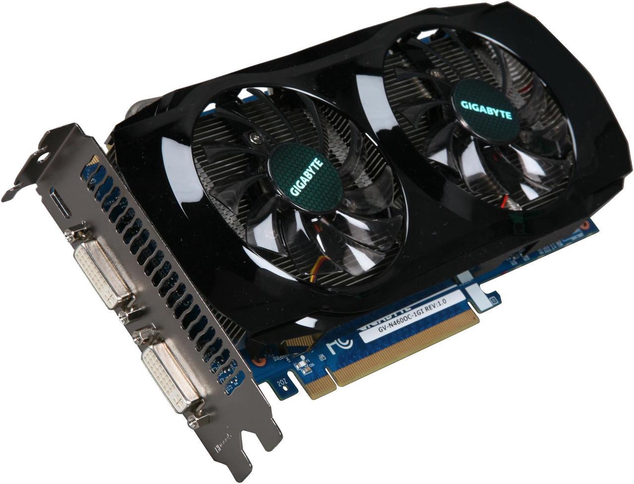 Main image of GIGABYTE GeForce GTX 460 (Fermi) 1GB GDDR5 PCI Express 2.0 x16 SLI Support Graphics Card GV-N460OC-1GI
