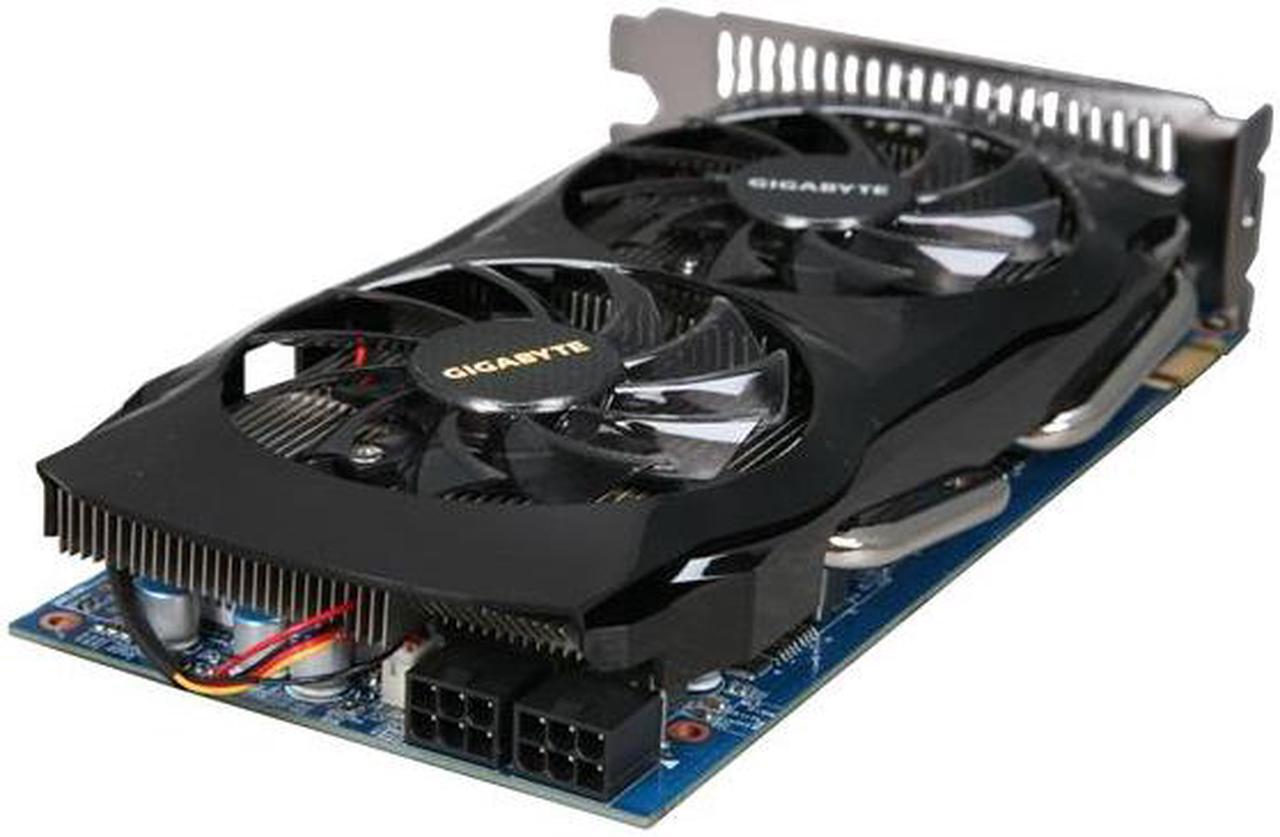 Alt view image 5 of 6 - GIGABYTE GeForce GTX 460 (Fermi) 1GB GDDR5 PCI Express 2.0 x16 SLI Support Graphics Card GV-N460OC-1GI