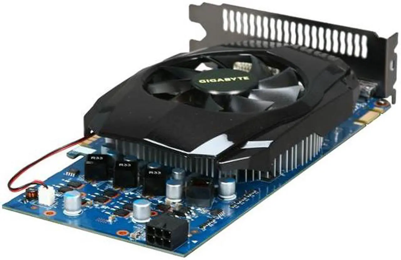 Alt view image 5 of 6 - GIGABYTE GeForce GTS 450 (Fermi) 1GB GDDR5 PCI Express 2.0 x16 SLI Support Graphics Card GV-N450-1GI