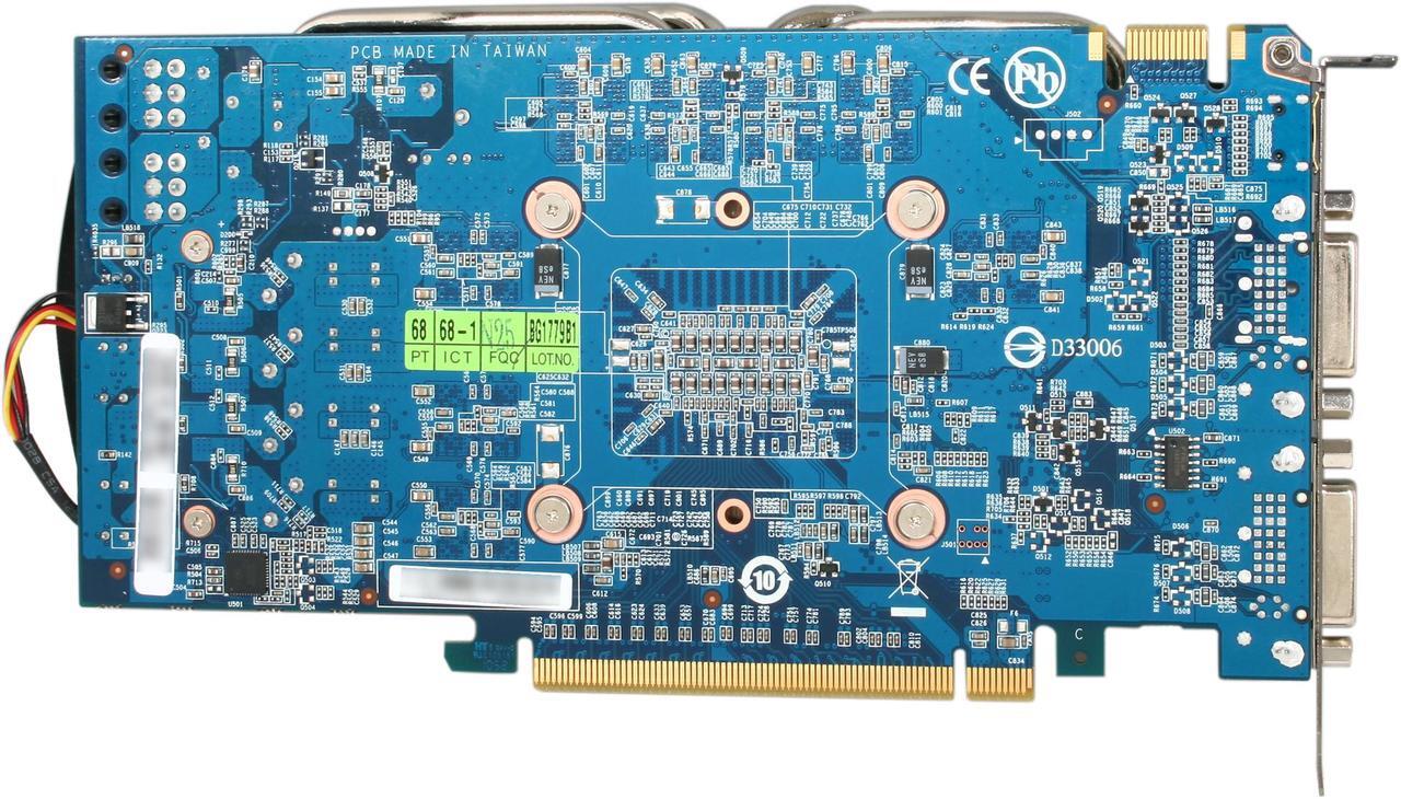Alt view image 4 of 6 - GIGABYTE GeForce GTX 560 Ti (Fermi) 1GB GDDR5 PCI Express 2.0 x16 SLI Support Graphics Card GV-N560OC-1GI