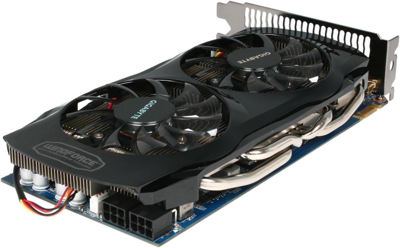 Alt view image 5 of 6 - GIGABYTE GeForce GTX 560 Ti (Fermi) 1GB GDDR5 PCI Express 2.0 x16 SLI Support Graphics Card GV-N560OC-1GI