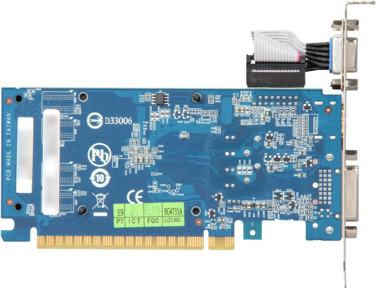 Alt view image 4 of 5 - GIGABYTE GeForce GT 520 (Fermi) 1GB DDR3 PCI Express 2.0 x16 Low Profile Ready Graphics Card GV-N520OC-1GI