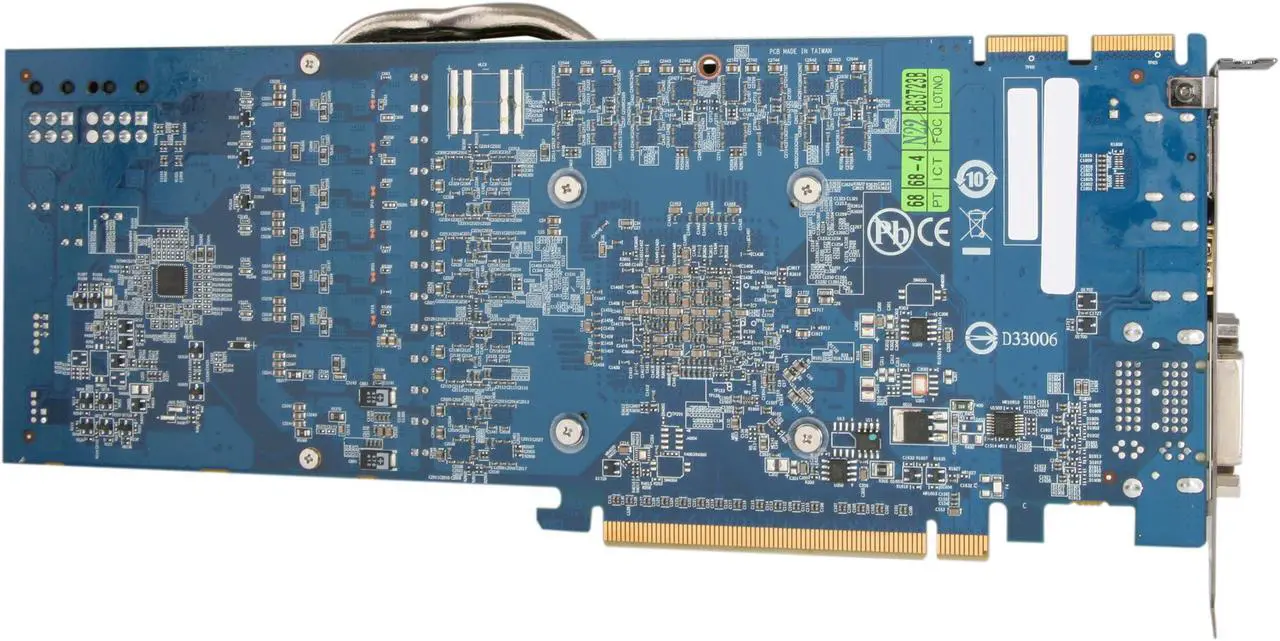 Alt view image 4 of 6 - GIGABYTE Radeon HD 6950 1GB GDDR5 PCI Express 2.1 x16 CrossFireX Support Graphics Card GV-R695OC-1GD