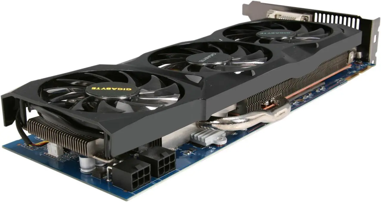 Alt view image 5 of 6 - GIGABYTE Radeon HD 6950 1GB GDDR5 PCI Express 2.1 x16 CrossFireX Support Graphics Card GV-R695OC-1GD