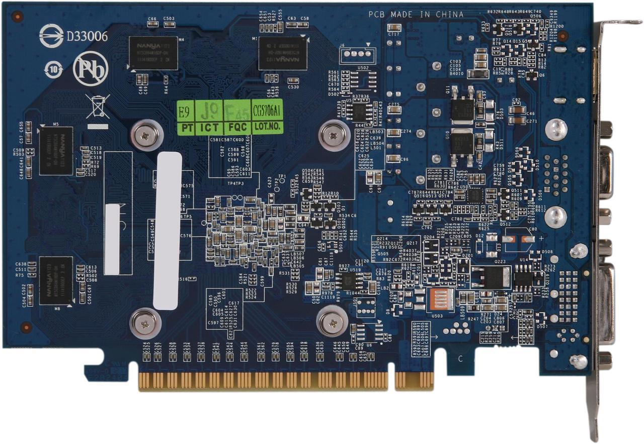 Alt view image 4 of 5 - GIGABYTE GeForce GT 630 1GB DDR3 PCI Express 2.0 x16 Graphics Card GV-N630-1GI