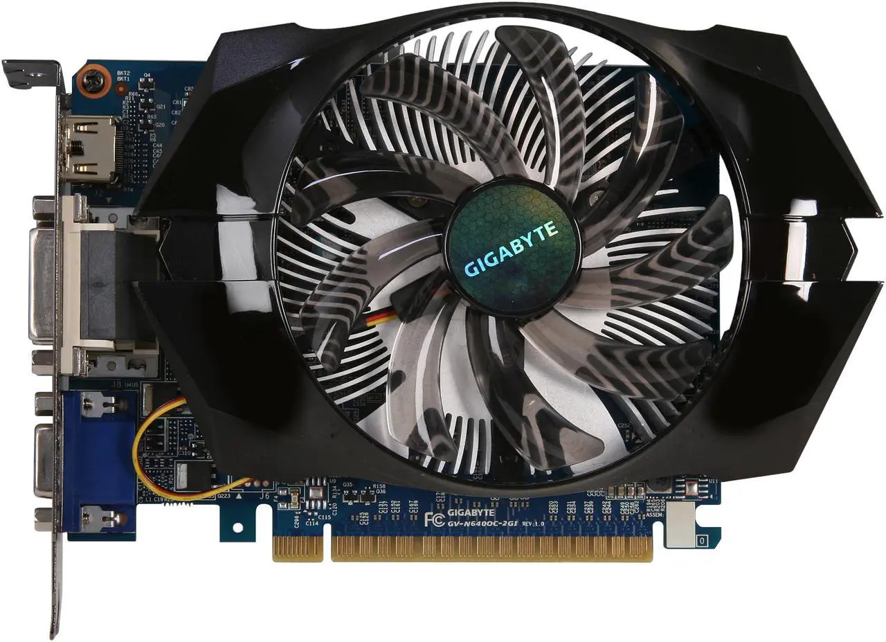 Alt view image 3 of 5 - GIGABYTE GeForce GT 640 2GB DDR3 PCI Express 3.0 x16 Graphics Card GV-N640OC-2GI