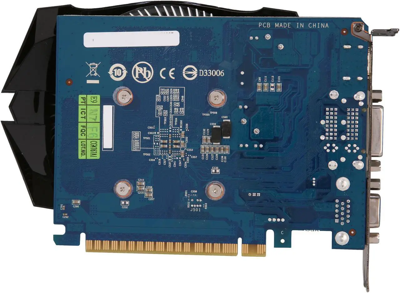 Alt view image 4 of 5 - GIGABYTE GeForce GT 640 2GB DDR3 PCI Express 3.0 x16 Graphics Card GV-N640OC-2GI