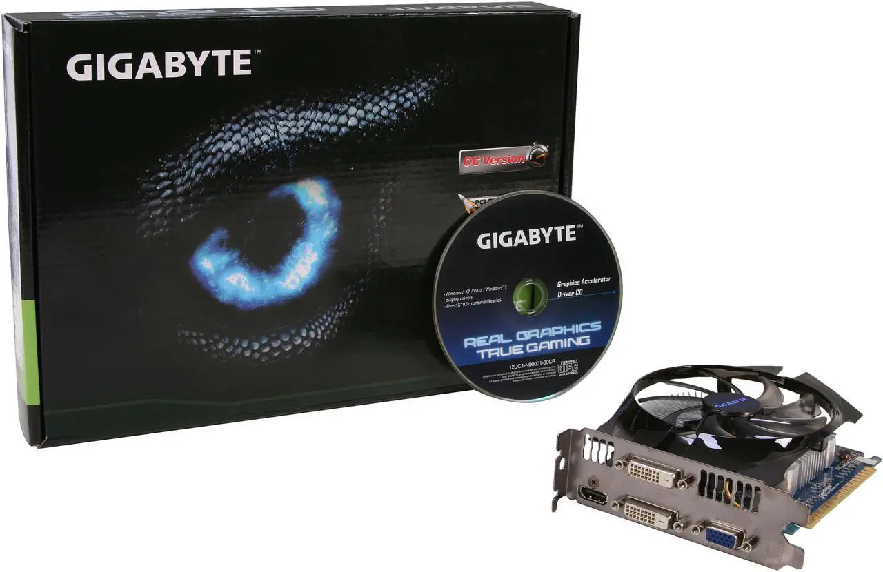 Alt view image 5 of 5 - GIGABYTE GeForce GT 640 2GB DDR3 PCI Express 3.0 x16 Graphics Card GV-N640OC-2GI