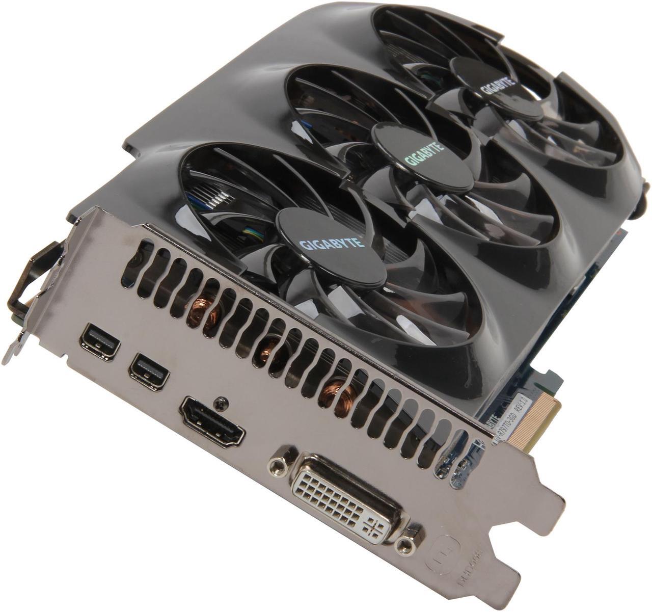 Main image of GIGABYTE Radeon HD 7970 GHz Edition 3GB GDDR5 PCI Express 3.0 x16 CrossFireX Support Graphics Card GV-R797TO-3GD