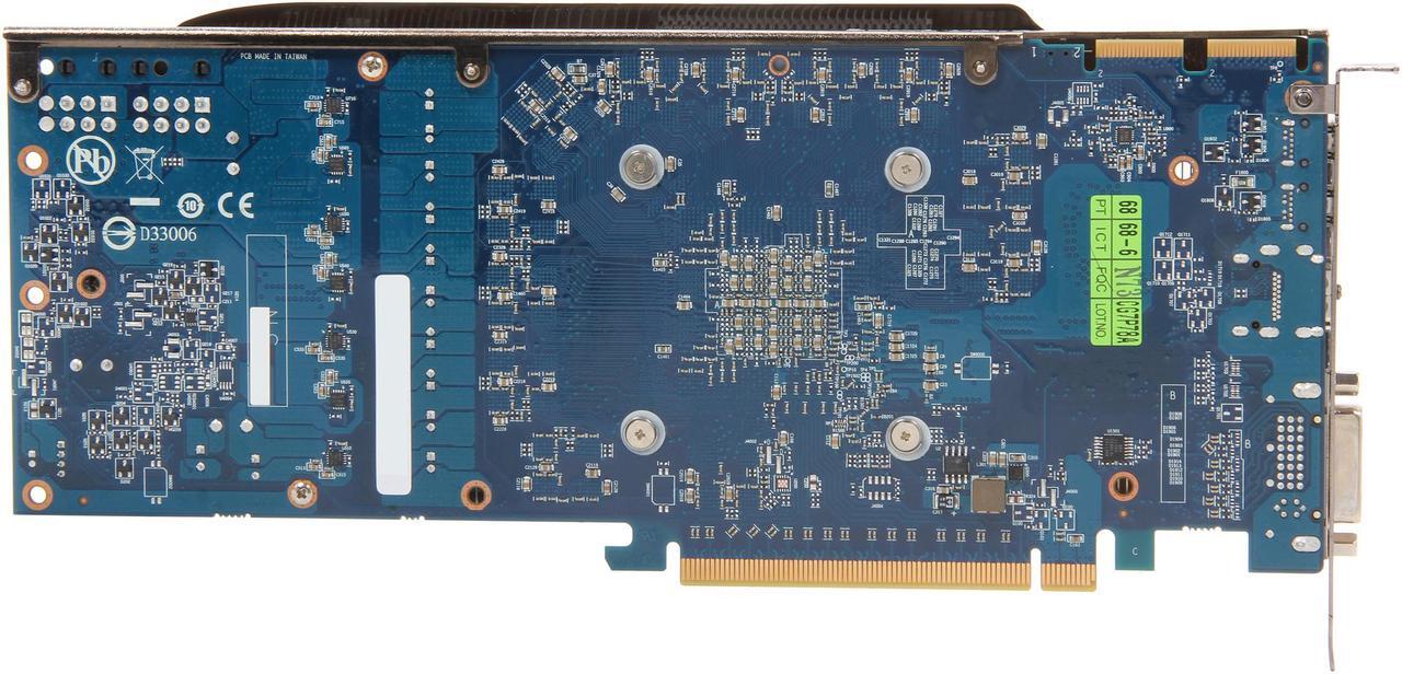 Alt view image 4 of 6 - GIGABYTE Radeon HD 7970 GHz Edition 3GB GDDR5 PCI Express 3.0 x16 CrossFireX Support Graphics Card GV-R797TO-3GD