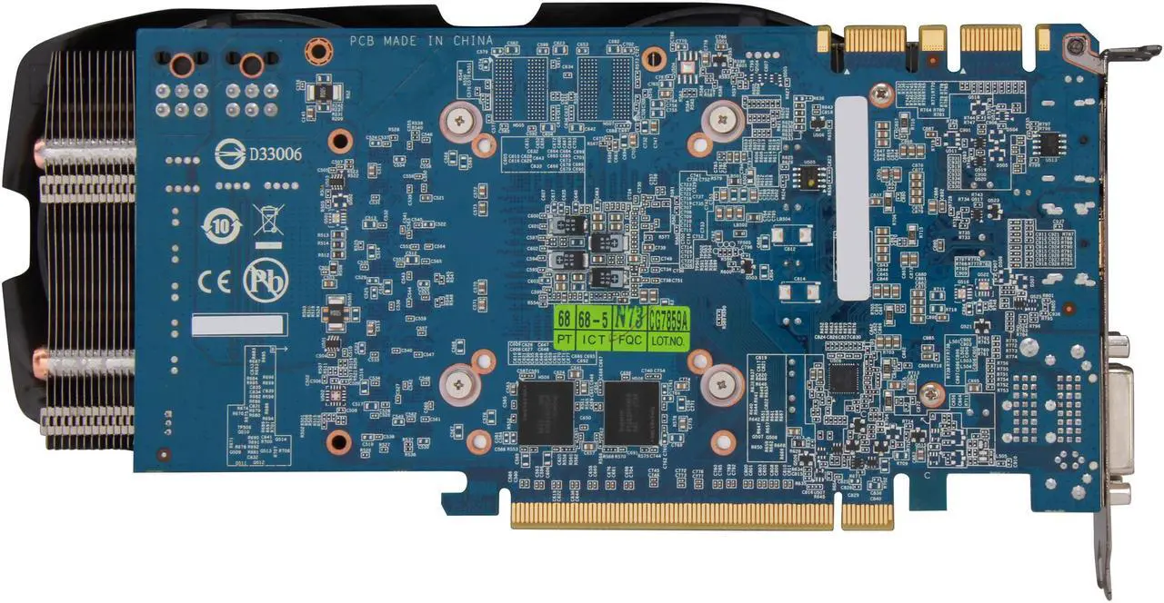 Alt view image 4 of 6 - GIGABYTE GeForce GTX 660 Ti 2GB GDDR5 PCI Express 3.0 x16 SLI Support Graphics Card GV-N66TOC-2GD