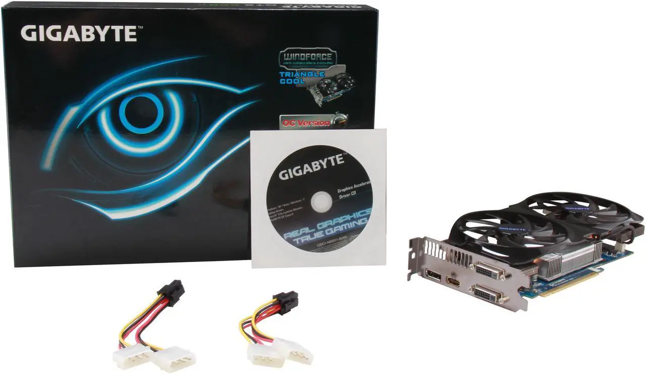 Alt view image 6 of 6 - GIGABYTE GeForce GTX 660 Ti 2GB GDDR5 PCI Express 3.0 x16 SLI Support Graphics Card GV-N66TOC-2GD