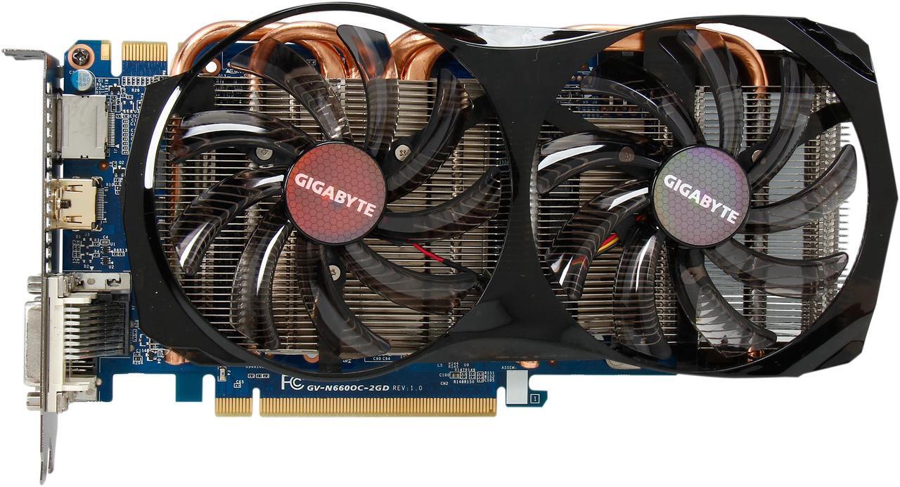 Alt view image 3 of 6 - GIGABYTE GV-N660OC-2GD G-SYNC Support GeForce GTX 660 2GB 192-Bit GDDR5 PCI Express 3.0 x16 HDCP Ready SLI Support Video Card