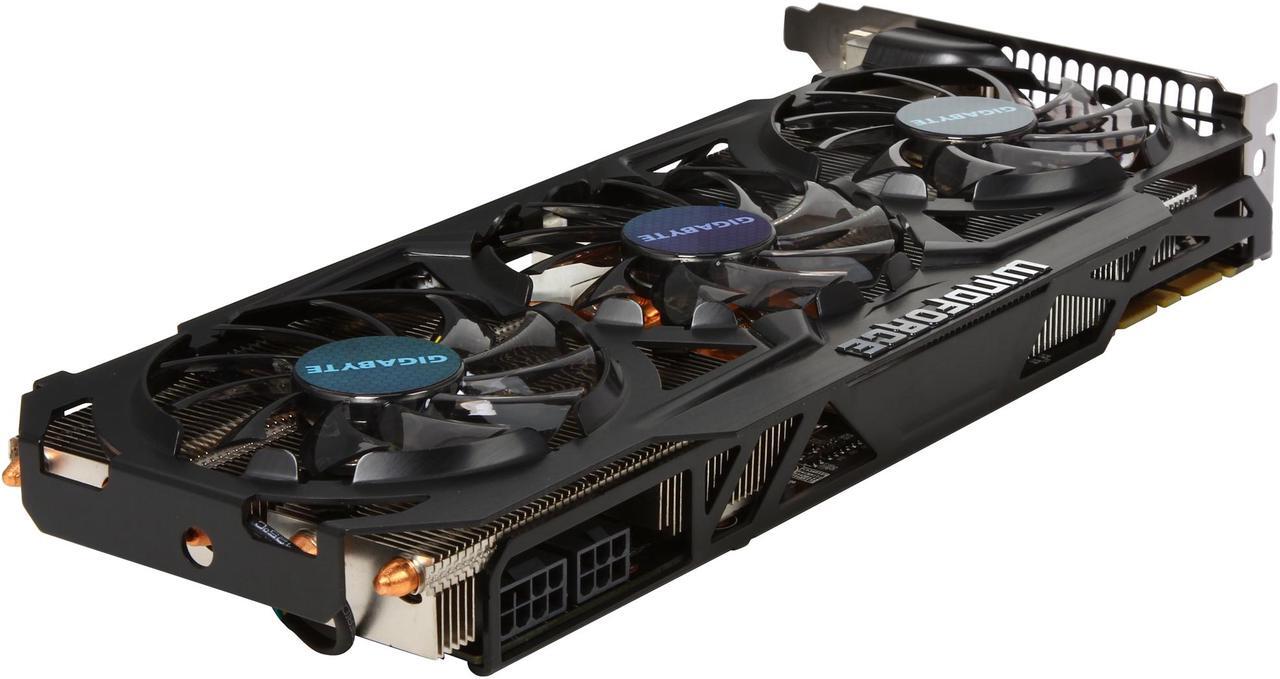 Alt view image 5 of 6 - GIGABYTE GV-N770OC-2GD G-SYNC Support GeForce GTX 770 2GB 256-Bit GDDR5 PCI Express 3.0 HDCP Ready WindForce 3X 450W Video Card