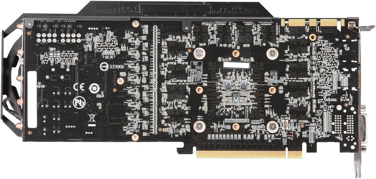 Alt view image 4 of 6 - GIGABYTE GV-N780OC-3GD REV2.0 G-SYNC Support GeForce GTX 780 3GB 384-Bit GDDR5 PCI Express 3.0 HDCP Ready WindForce 3X 450W Video Card