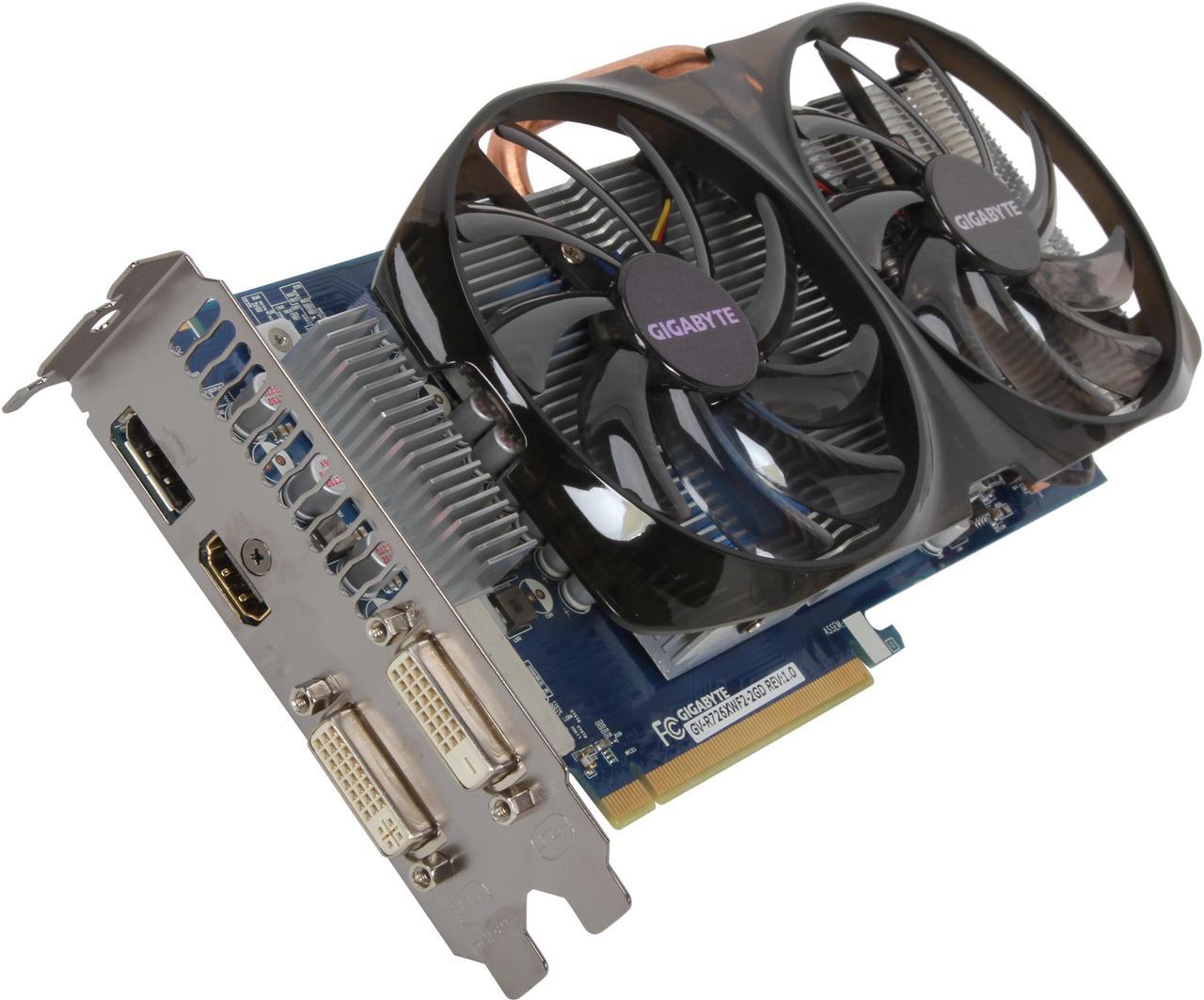 GIGABYTE Radeon R7 260X 2GB GDDR5 PCI Express 3.0 Video Card GV-R726XWF2-2GD