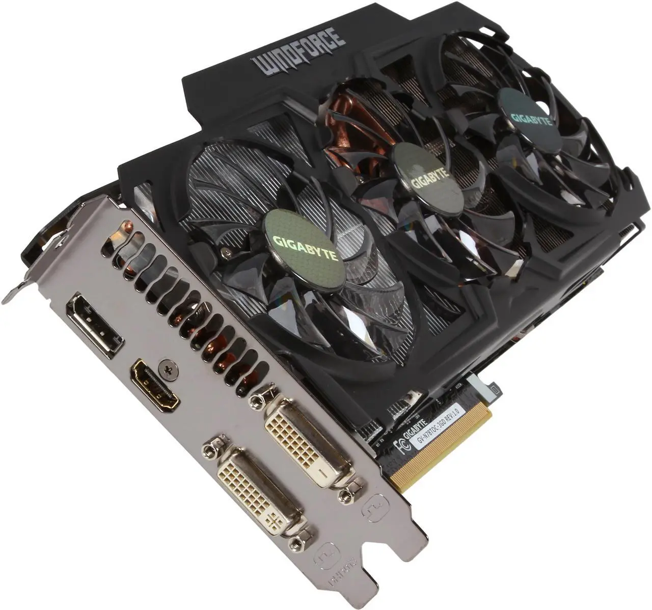 Main image of GIGABYTE GV-N78TOC-3GD G-SYNC Support GeForce GTX 780 Ti 3GB 384-Bit GDDR5 PCI Express 3.0 HDCP Ready Video Card