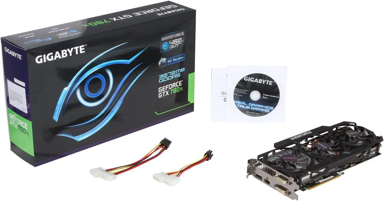 Alt view image 6 of 6 - GIGABYTE GV-N78TOC-3GD G-SYNC Support GeForce GTX 780 Ti 3GB 384-Bit GDDR5 PCI Express 3.0 HDCP Ready Video Card