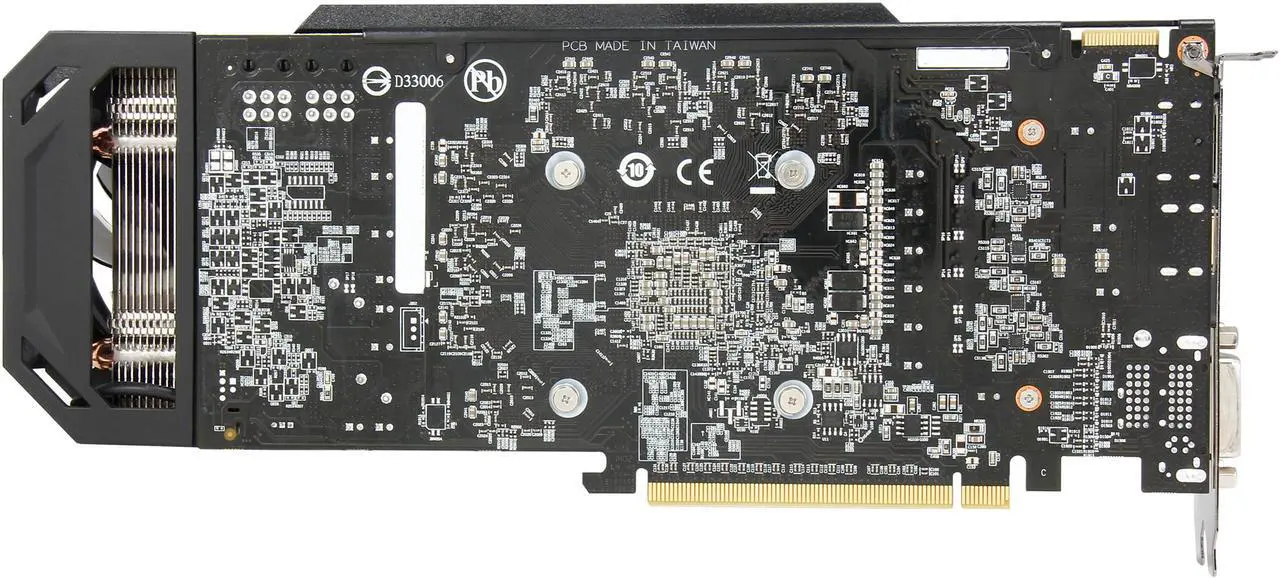 Alt view image 4 of 6 - GIGABYTE Radeon R9 270X 4GB GDDR5 PCI Express 3.0 Graphics Card GV-R927XOC-4GD