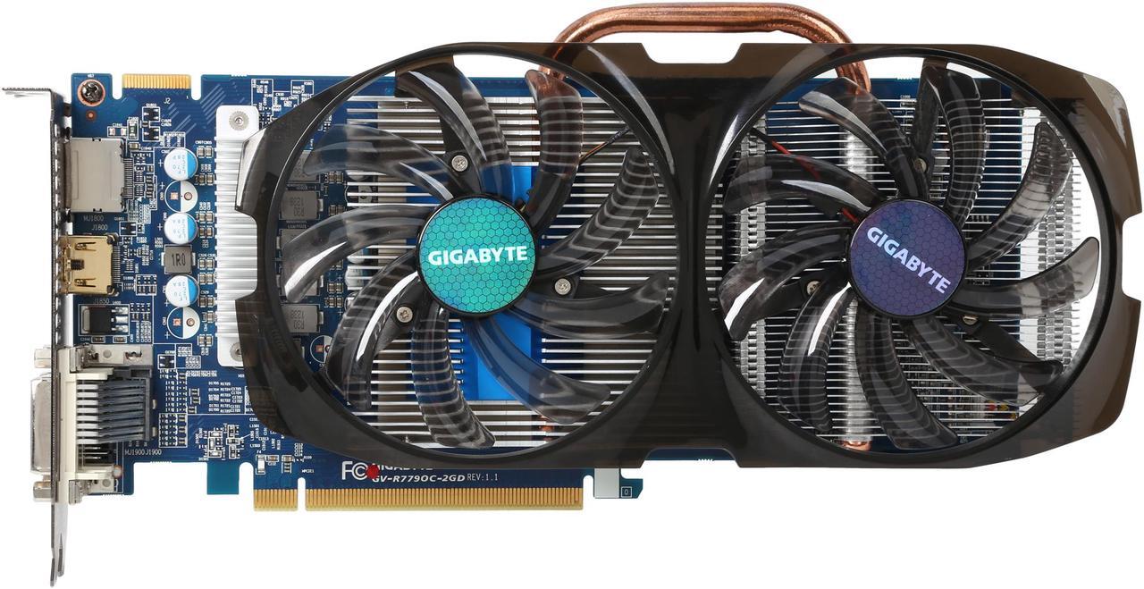 Alt view image 3 of 6 - GIGABYTE Radeon HD 7790 2GB GDDR5 PCI Express 3.0 x16 Graphics Card GV-R779OC-2GD