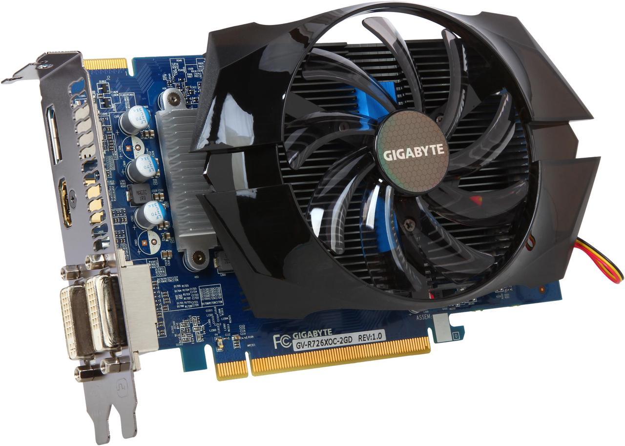 GIGABYTE Radeon R7 260X 2GB GDDR5 PCI Express 3.0 Video Card GV-R726XOC-2GD