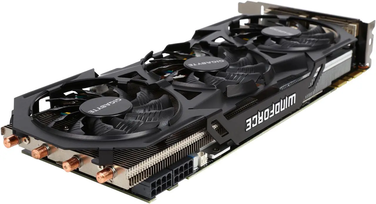 Alt view image 6 of 6 - GIGABYTE GeForce GTX 980 4GB WINDFORCE 3X OC EDITION, GV-N980WF3OC-4GD