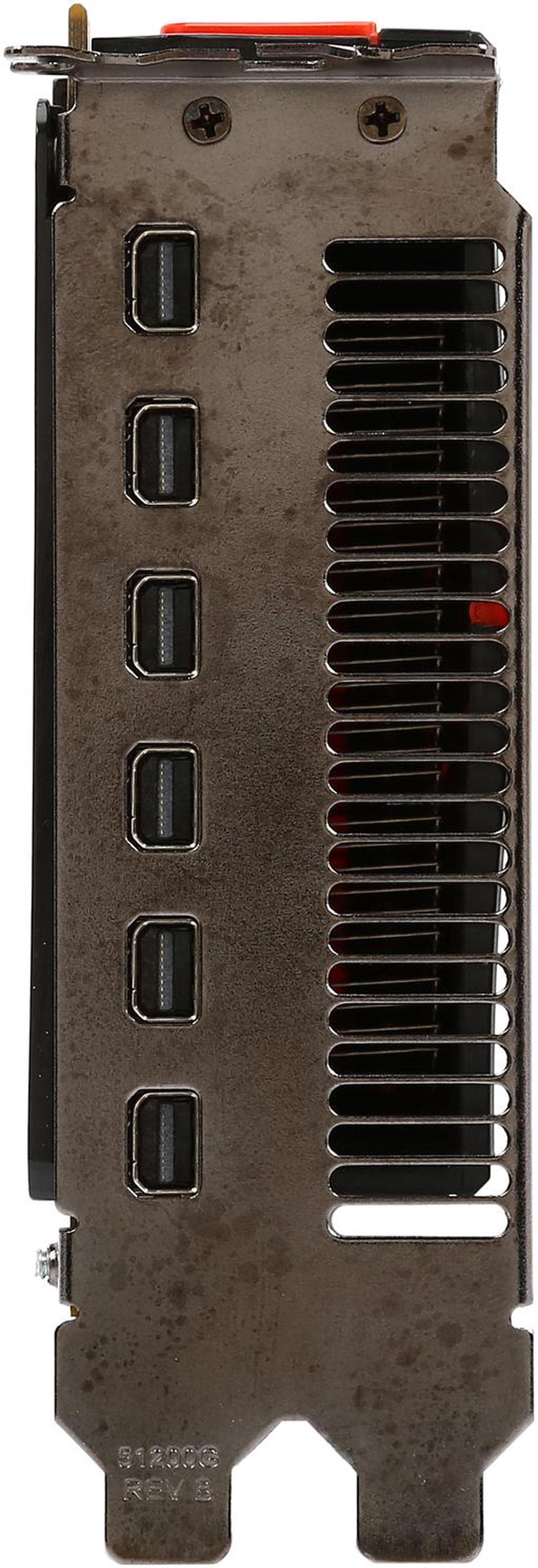 Alt view image 2 of 6 - GIGABYTE  GV-R5876P-2GD-B  Radeon HD 5870 (Cypress XT)  2GB  256-Bit  GDDR5  PCI Express 2.1 x16  HDCP Ready CrossFireX Support Eyefinity 6 Edition Video Card Factory Refurbished