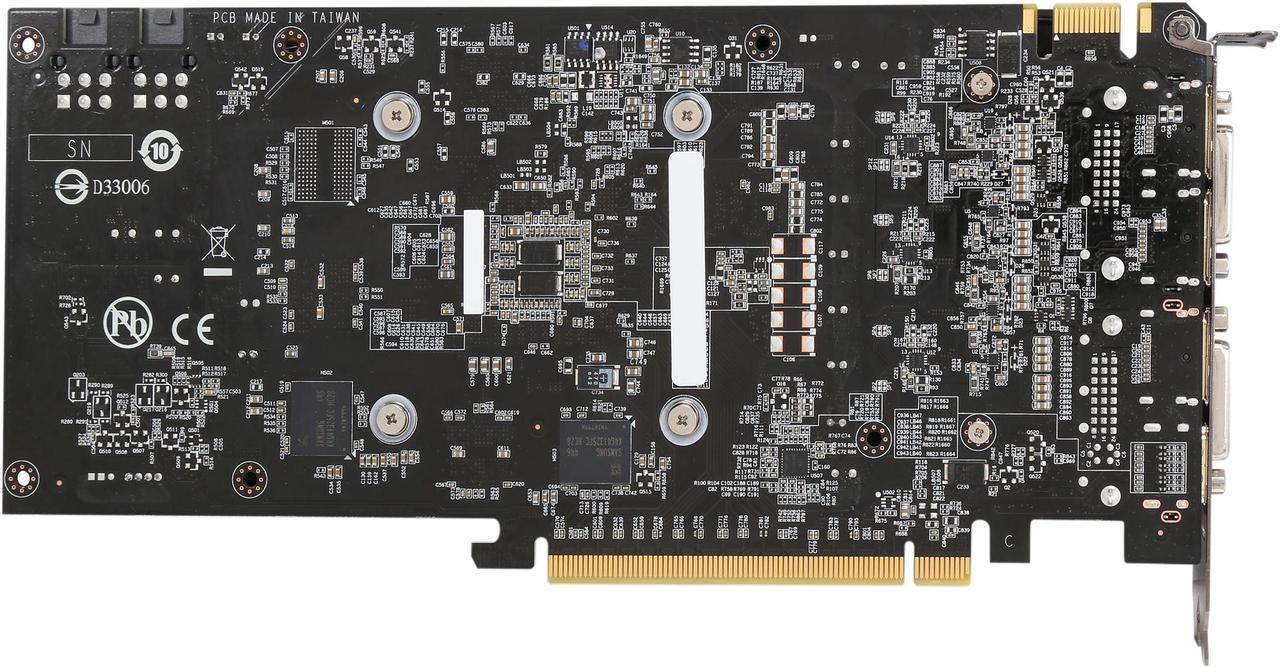 Alt view image 5 of 6 - GIGABYTE GeForce GTX 960 2GB WINDFORCE 2X OC EDITION, GV-N960WF2OC-2GD