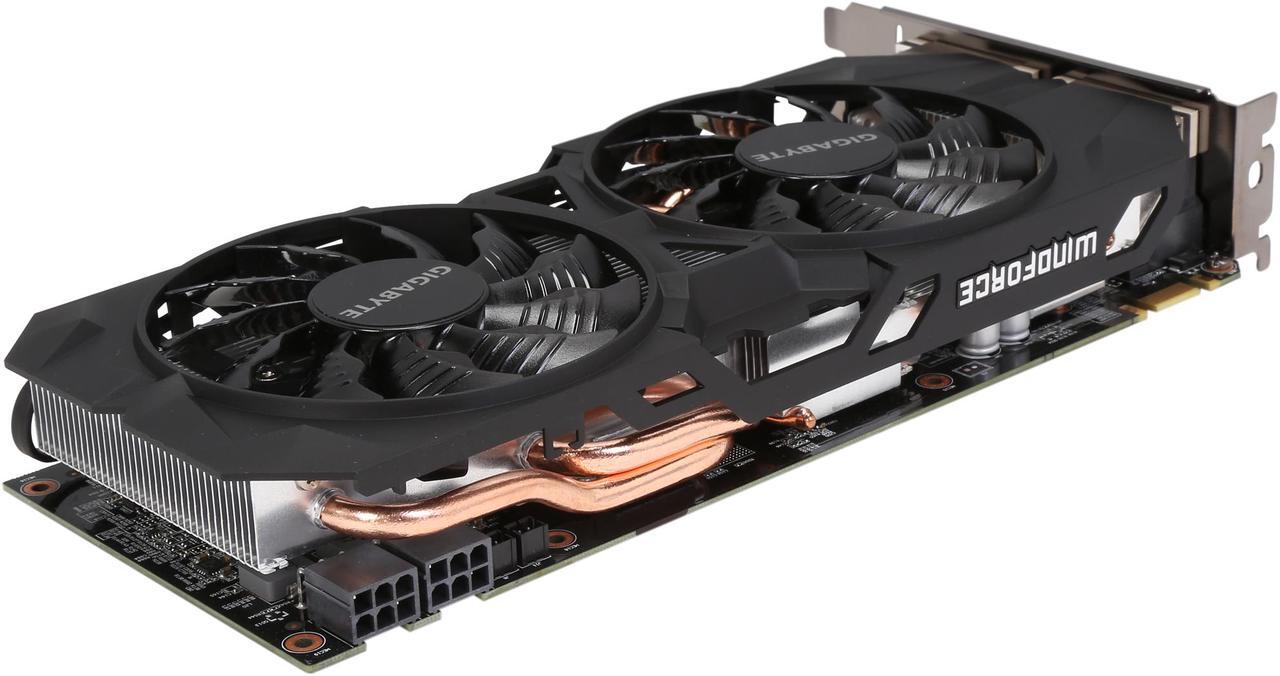 Alt view image 6 of 6 - GIGABYTE GeForce GTX 960 2GB WINDFORCE 2X OC EDITION, GV-N960WF2OC-2GD