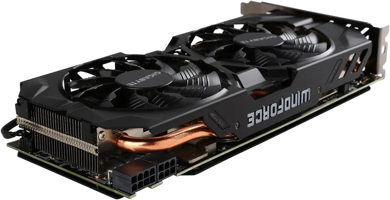 Alt view image 6 of 6 - GIGABYTE Radeon R9 390 8GB GDDR5 PCI Express 3.0 ATX Graphics Card GV-R939G1 GAMING-8GD