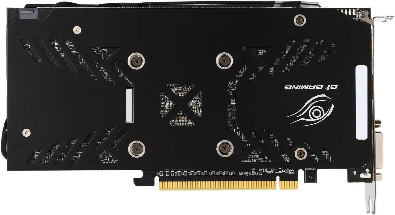 Alt view image 5 of 6 - GIGABYTE Radeon R9 380 4GB GDDR5 PCI Express 3.0 ATX Graphics Card GV-R938G1 GAMING-4GD