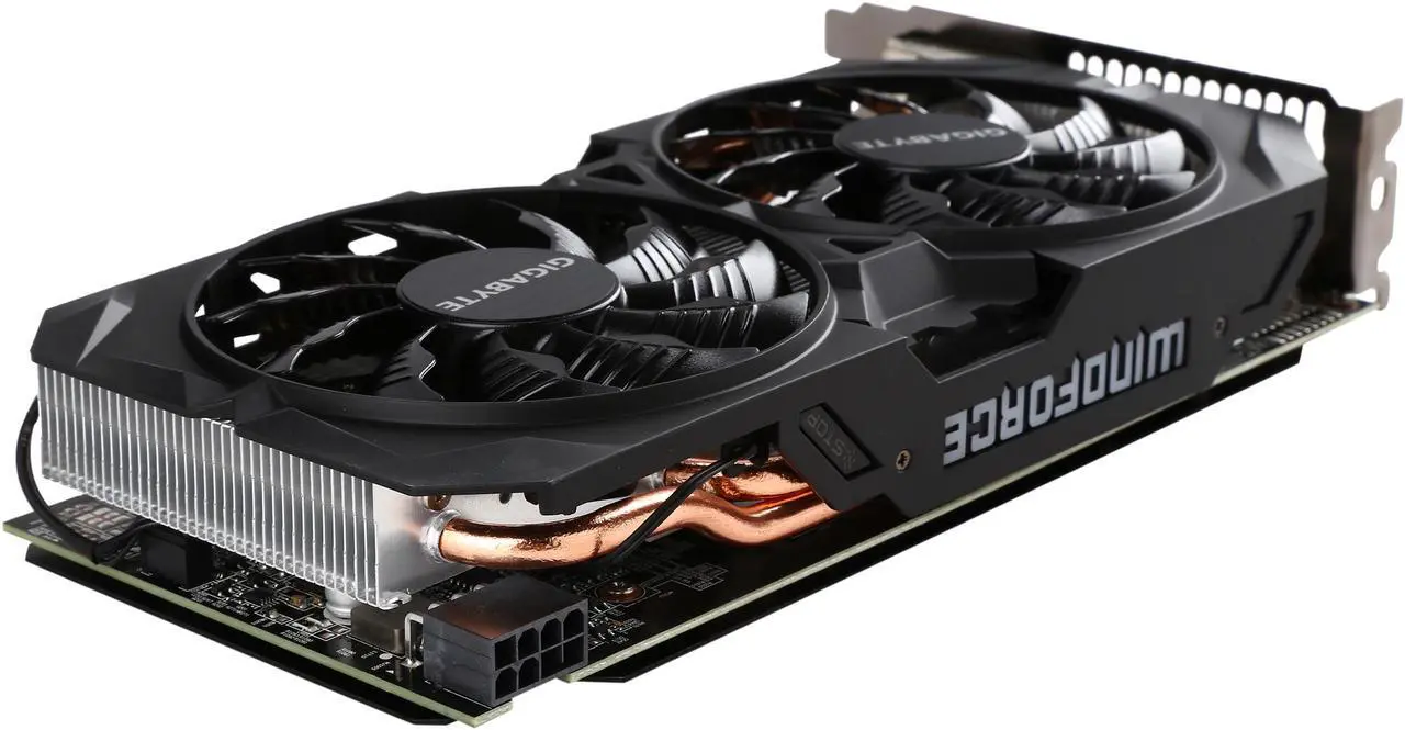 Alt view image 6 of 6 - GIGABYTE Radeon R9 380 4GB GDDR5 PCI Express 3.0 ATX Graphics Card GV-R938G1 GAMING-4GD