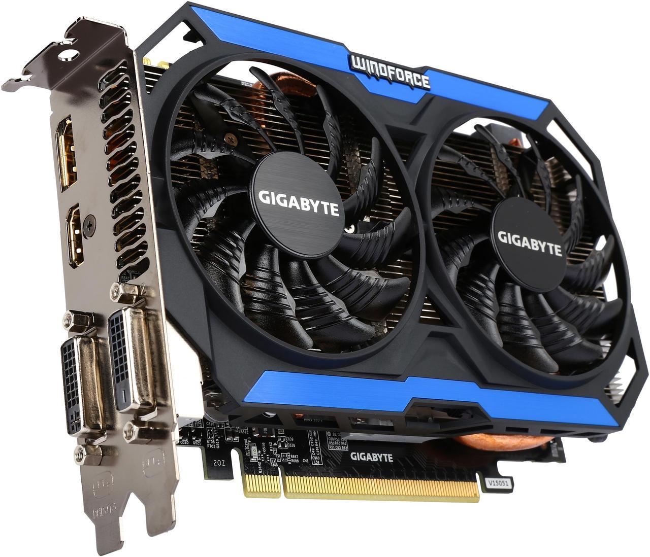 GIGABYTE GeForce GTX 960 4GB WINDFORCE 2X OC EDITION, GV-N960OC-4GD