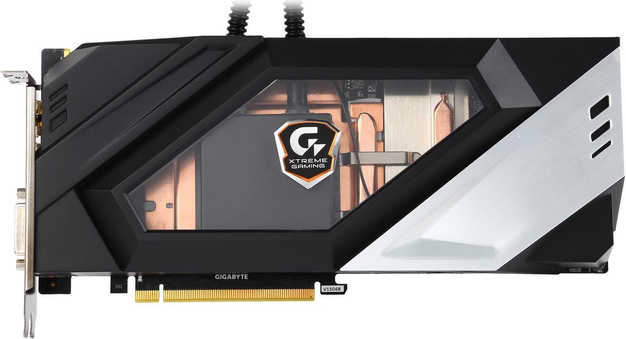 Alt view image 4 of 10 - GIGABYTE GeForce GTX 980Ti 6GB XTREME GAMING WATERFORCE, GV-N98TXTREME W-6GD