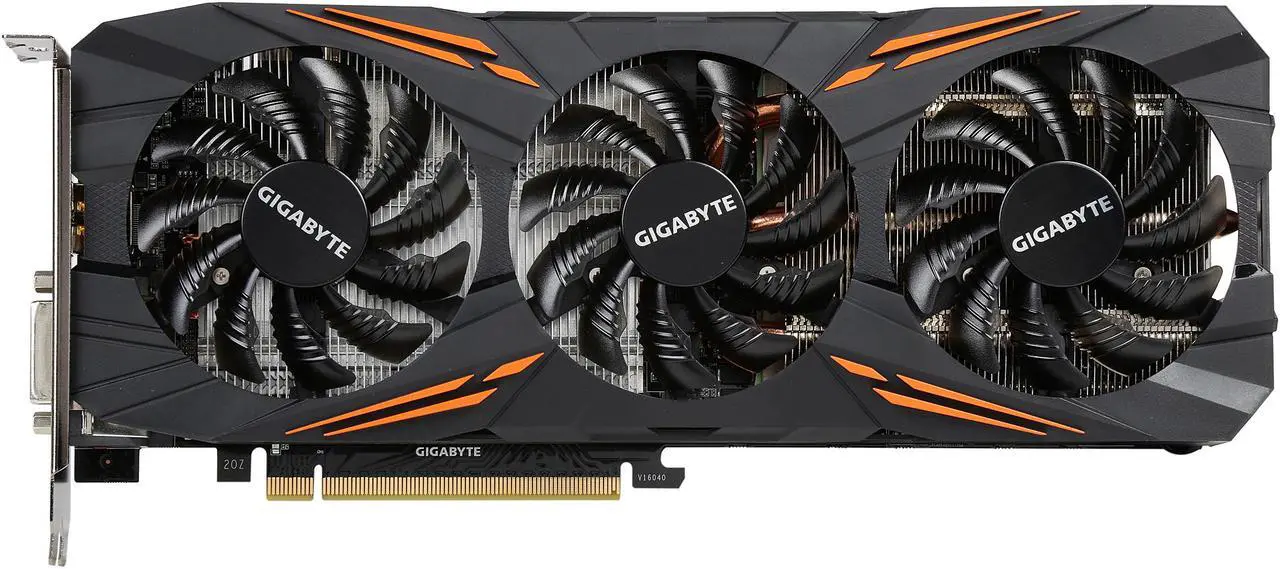 Alt view image 3 of 6 - GIGABYTE GeForce GTX 1080 G1 Gaming GV-N1080G1 GAMING-8GD Video Card