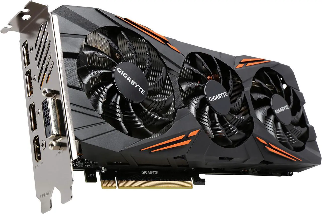 Main image of GIGABYTE GeForce GTX 1080 G1 Gaming GV-N1080G1 GAMING-8GD Video Card