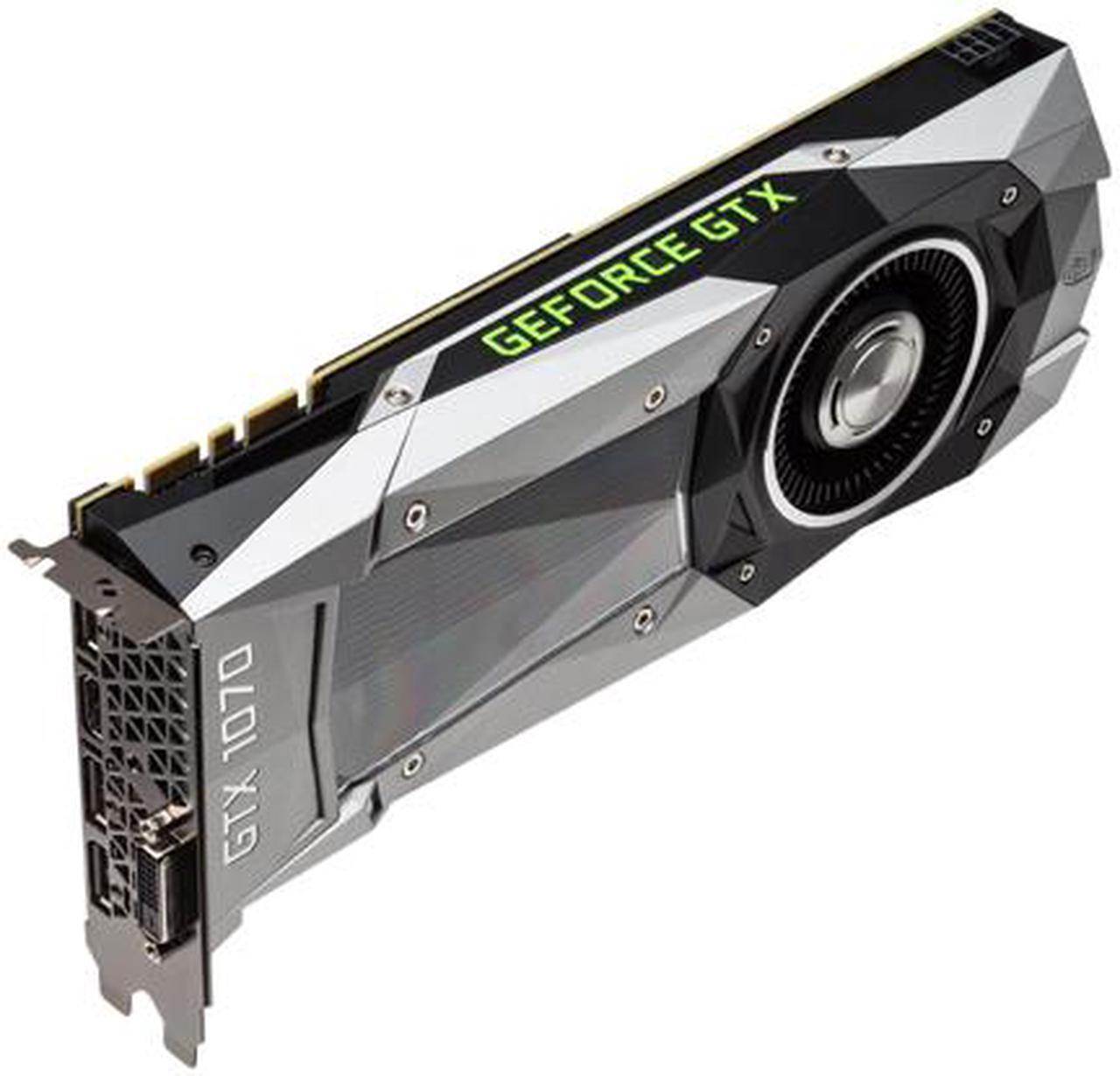 Alt view image 2 of 6 - GIGABYTE GeForce GTX 1070 Founders Edition GV-N1070D5-8GD-B, GBT GTX1070 Founders