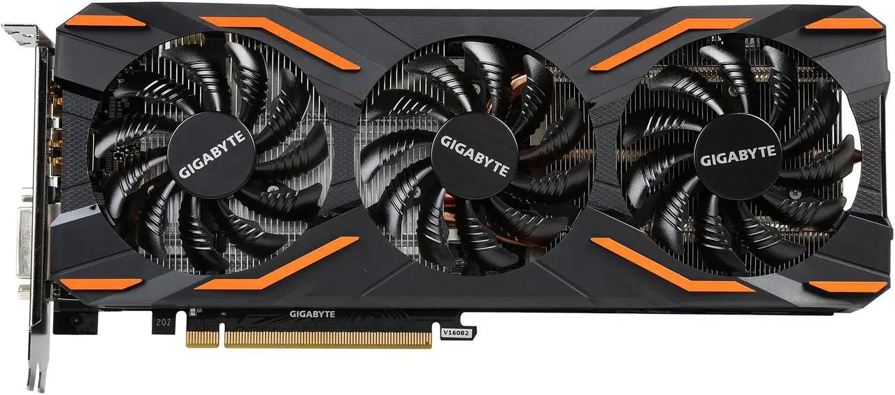 Alt view image 4 of 6 - GIGABYTE GeForce GTX 1080 8GB GDDR5X PCI Express 3.0 x16 SLI Support ATX Graphics Card GV-N1080WF3OC-8GD