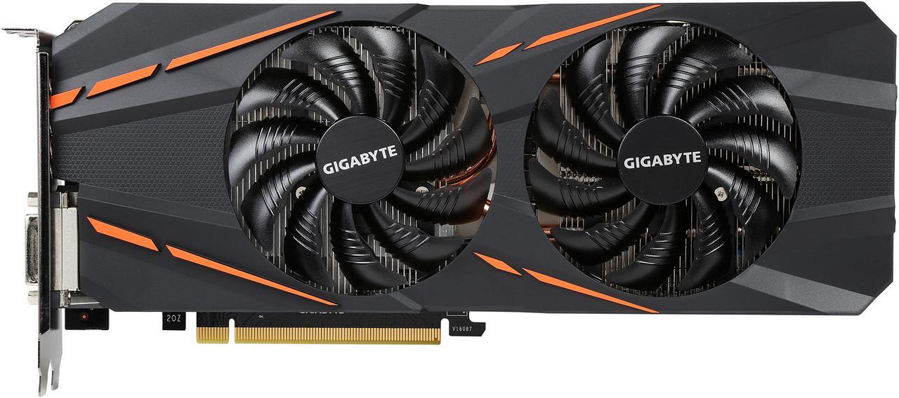 Alt view image 4 of 6 - GIGABYTE GeForce GTX 1060 6GB GDDR5 PCI Express 3.0 x16 ATX Graphics Card GV-N1060G1 GAMING-6GD REV 2.0