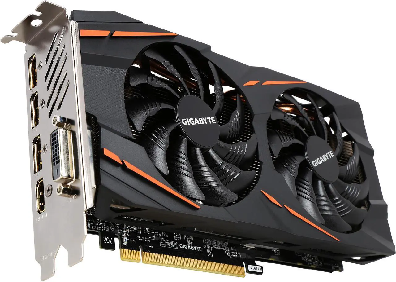 Main image of GIGABYTE Radeon RX 480 4GB GDDR5 PCI Express 3.0 x16 ATX Graphics Card GV-RX480WF2-4GD