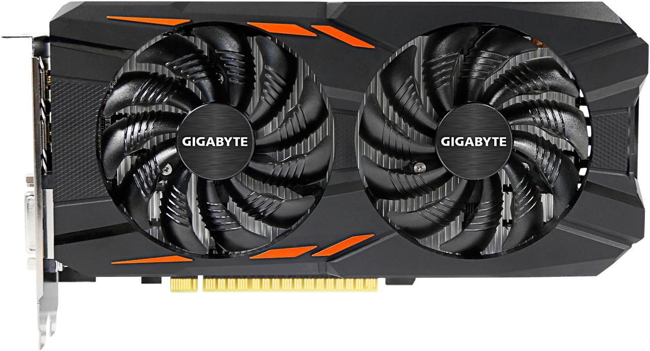 Alt view image 4 of 7 - GIGABYTE GeForce GTX 1050 Ti 4GB GDDR5 PCI Express 3.0 x16 ATX Graphics Card GV-N105TWF2OC-4GD