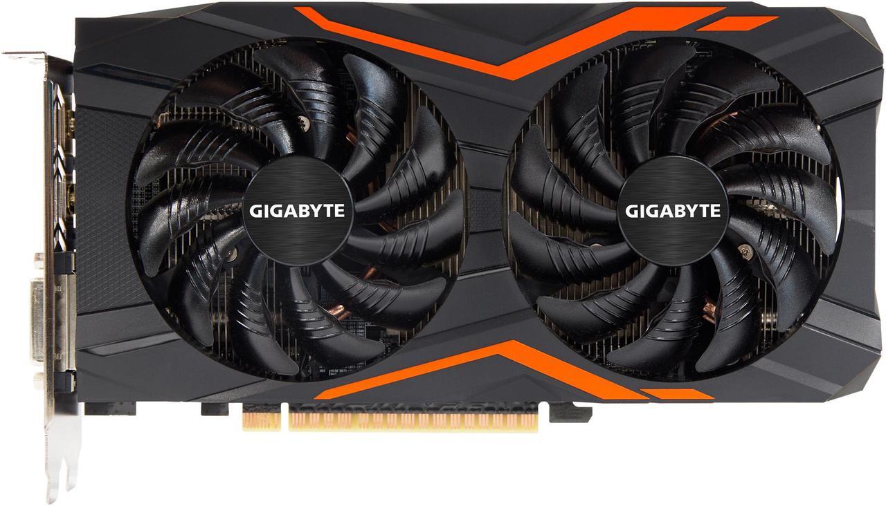 Alt view image 3 of 6 - GIGABYTE GeForce GTX 1050 2GB GDDR5 PCI Express 3.0 x16 ATX Graphics Card GV-N1050G1 GAMING-2GD