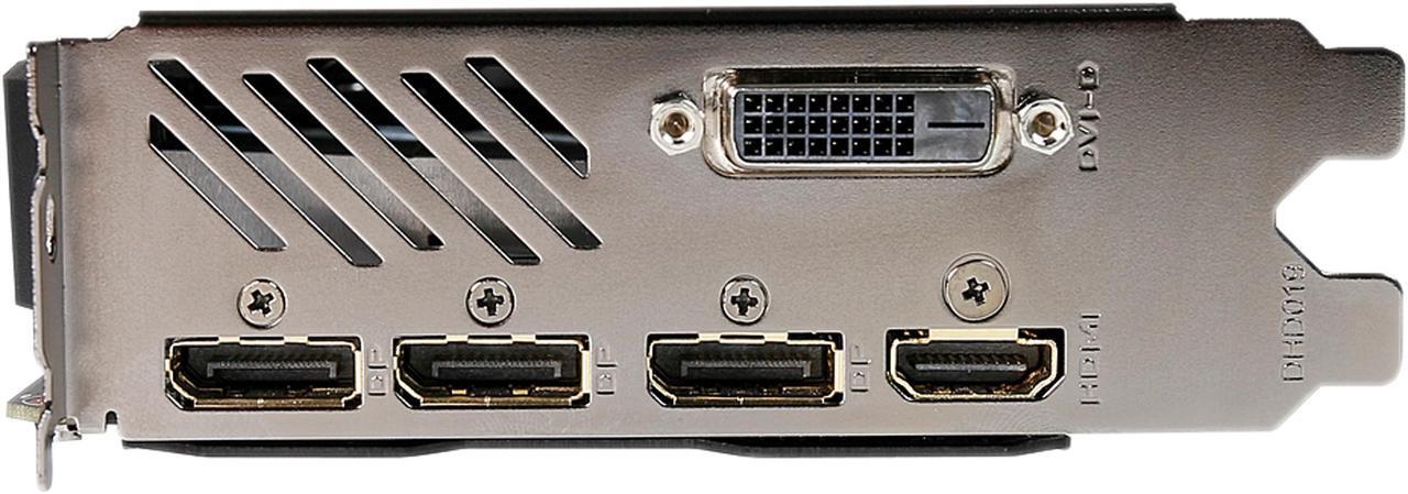 Alt view image 2 of 6 - GIGABYTE GeForce GTX 1070 8GB G1 Rock Video Card, GV-N1070G1 ROCK-8GD