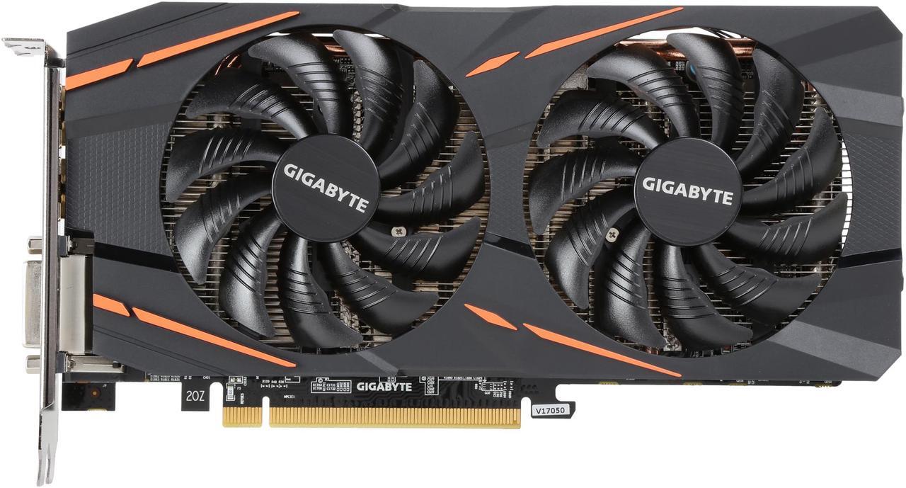 Alt view image 4 of 6 - GIGABYTE Radeon RX 580 8GB GDDR5 PCI Express 3.0 x16 ATX Graphics Card GV-RX580GAMING-8GD